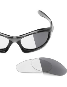 Lentes de Reemplazo Revant para Oakley Monster Dog - Gris Fotoquímico 2