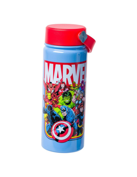 Botella de Agua Acero Inoxidable Silver Buffalo Avengers 600ml