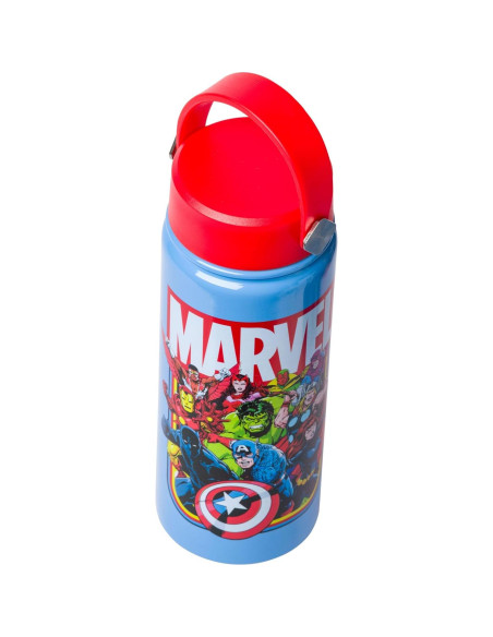 Botella de Agua Acero Inoxidable Silver Buffalo Avengers 600ml