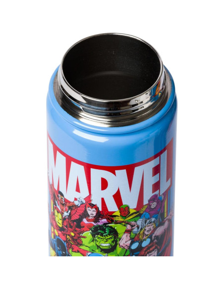 Botella de Agua Acero Inoxidable Silver Buffalo Avengers 600ml