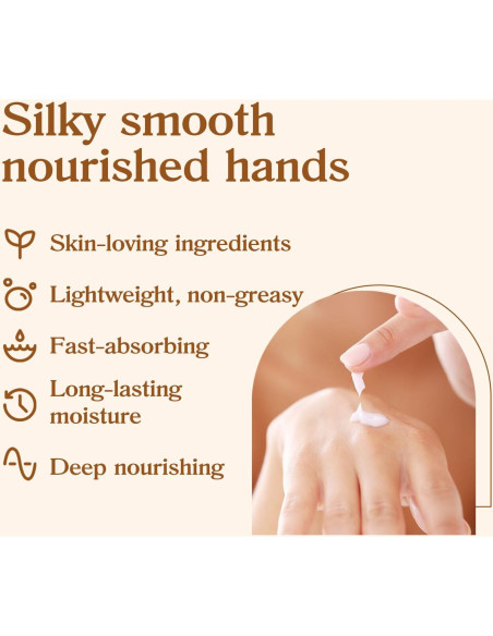 48 Crema de Manos Hidratante BODY & EARTH - Tamaño Viaje