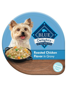 Comida Húmeda Natural para Perros Pequeños Blue Buffalo 12x99g Pollo