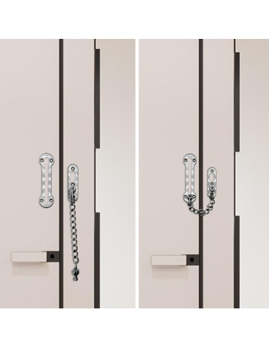 Cerradura de cadena de acero inoxidable Miayaya 190 mm