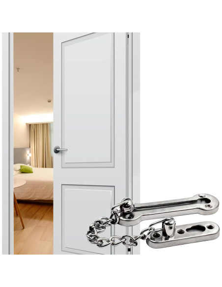 Cerradura de cadena de acero inoxidable Miayaya 190 mm