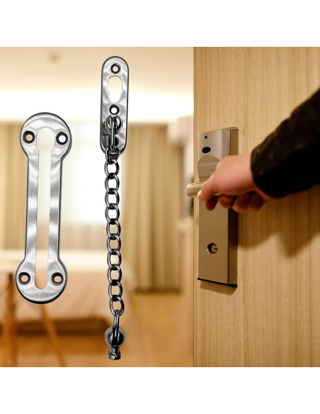 Cerradura de cadena de acero inoxidable Miayaya 190 mm