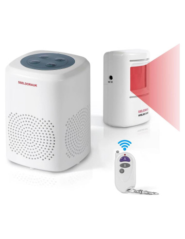 Timbre Inalámbrico S SELDORAUK con Sensor de Movimiento 300m
