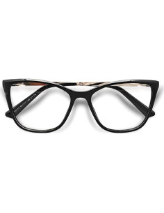 Gafas de lectura multifocales progresivas Unisex 2.0x con patillas de metal 2