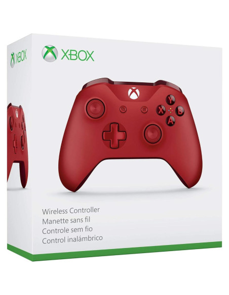 Controlador Inalámbrico Xbox One Rojo Renovado - 241.6g