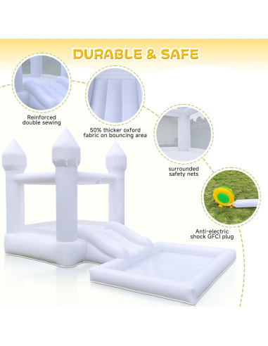 Castillo Inflable Vancen 387.5x220x223.1cm para Niños