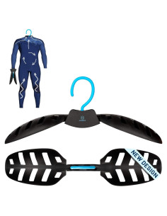 Colgador de Traje de Neopreno Hang 11 - Secado Rápido y Plegable