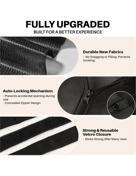 Bolsa para Secar Zapatos NMQHPA Negra 40x40 cm - 1 Paquete