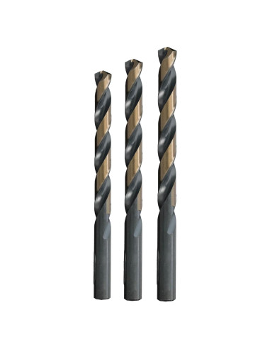 Brocas Jobber HSS 3 Piezas Drill America 3.2-6.4mm Punta Dividida