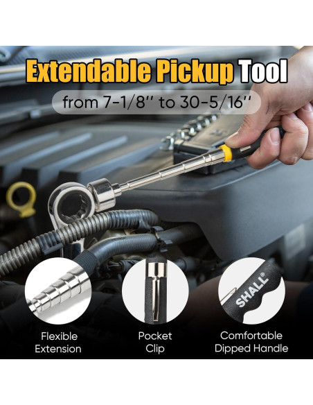 Juego de Bandejas Magnéticas Plegables SHALL 3 Piezas 28x18cm