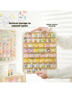 Caja de Exhibición Transparente WMM para Figuras de 4 cm 2