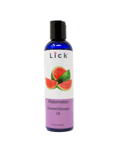 Aceite de Masaje Comestible Lick Sabor Sandía 113.4 ml