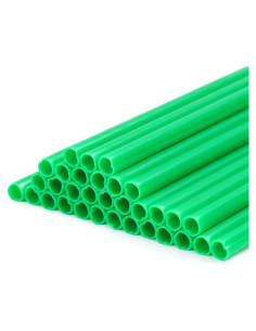 Popotes desechables en forma de corazón YAOSHENG 100 unidades