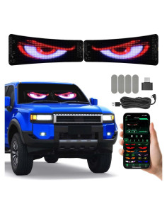 Luz LED Ojos del Diablo MH 2PCS 34.8x10.2cm Programable