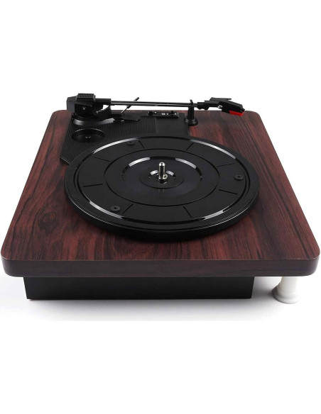 Reproductor de Discos de Vinilo EHVYBDX Retro con Altavoz