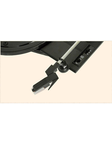 Reproductor de Discos de Vinilo EHVYBDX Retro con Altavoz