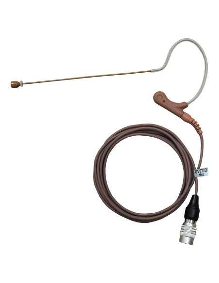 Micrófono de Auricular U-Voice UVS70D Cocoa - Desmontable