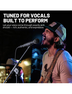 Micrófono Dinámico Phenyx Pro PM-25 con Cable XLR 5m 2