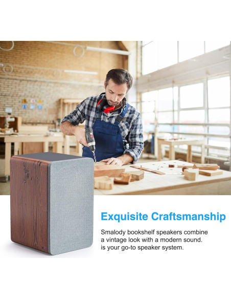 Altavoces de Estantería Smalody SL-80, 60W Bluetooth 5.0