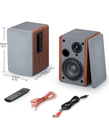 Altavoces de Estantería Smalody SL-80, 60W Bluetooth 5.0