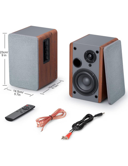 Altavoces de Estantería Smalody SL-80, 60W Bluetooth 5.0