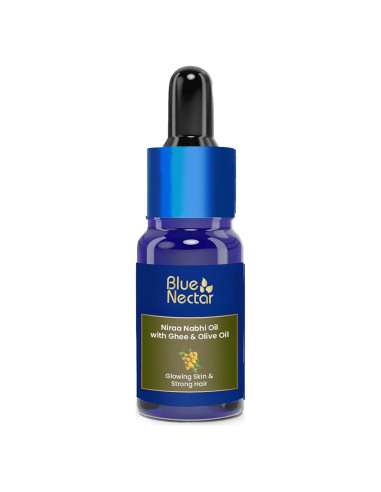 Aceite de Ombligo Ayurvédico Blue Nectar 9.8 ml con Ghee y Oliva
