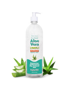 Gel de Aloe Vera Orgánico 100% Puro Eden Dews 907g Hidratante