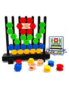 Rompecabezas 3D Bloques Hexagonales Rokt&razo para Niños 3-12 Años