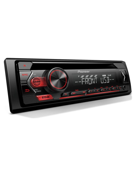 Receptor CD Pioneer DEH-S1200UB - USB, AUX, 50W x 4, Bluetooth