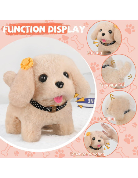 16 Juguetes de Perro Robot Vanvimen para Niños 3-8 Años