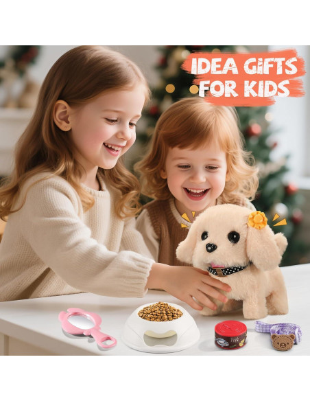 16 Juguetes de Perro Robot Vanvimen para Niños 3-8 Años