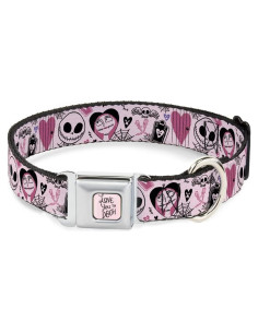 Collar para Perros Disney Buckle-Down 24.1-33 cm Rosa