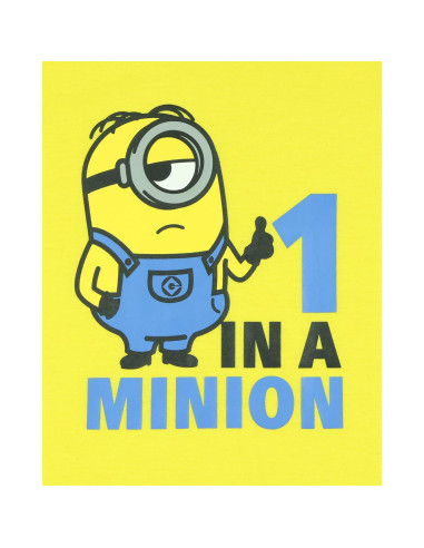 Conjunto de Pijama Corto para Niños Intimo Minions 2T