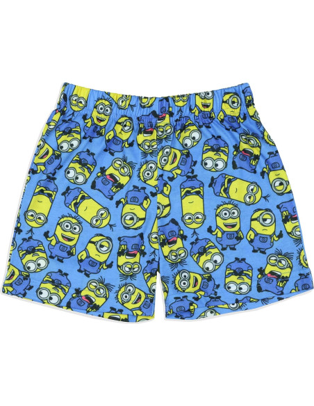 Conjunto de Pijama Corto para Niños Intimo Minions 2T
