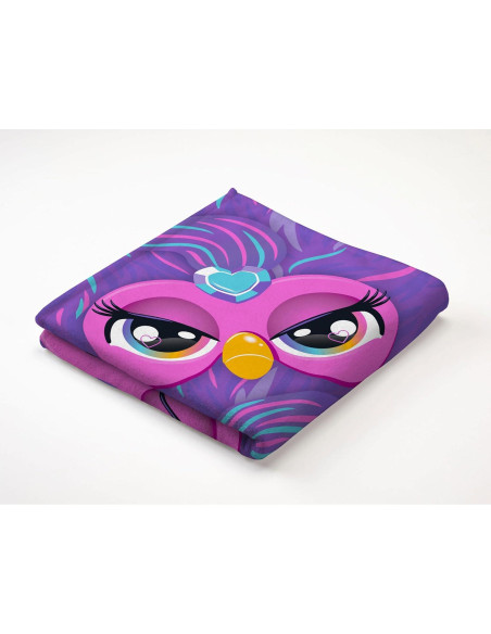 Toalla de Playa Furby Vibrante 76x152 cm Suave Multicolor