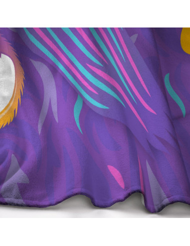 Toalla de Playa Furby Vibrante 76x152 cm Suave Multicolor