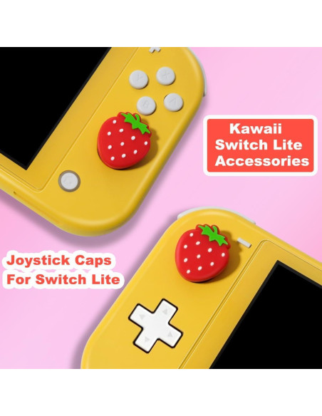 Tapones de Joystick Kawaii KimmiDirect para Nintendo Switch - 4PCS