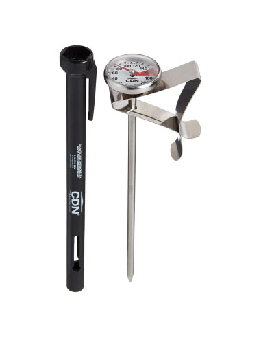 Termómetro de Bebidas CDN IRT220-F 12.7 cm Acero Inoxidable