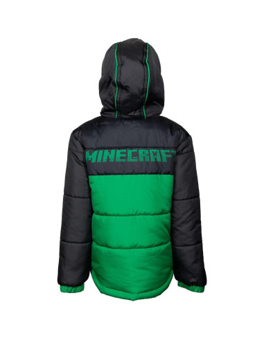 Chaqueta de Invierno Minecraft Creeper para Niños 5-6 años