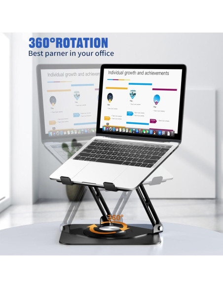 Soporte para Laptop JOYEKY F147 Ajustable 360 Ergonómico