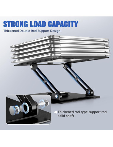 Soporte para Laptop JOYEKY F147 Ajustable 360 Ergonómico