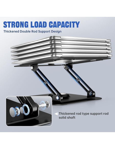 Soporte para Laptop JOYEKY F147 Ajustable 360 Ergonómico