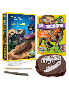 Kit de Excavación de Fósiles de Dinosaurio National Geographic - T. rex