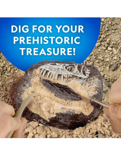 Kit de Excavación de Fósiles de Dinosaurio National Geographic - T. rex 2