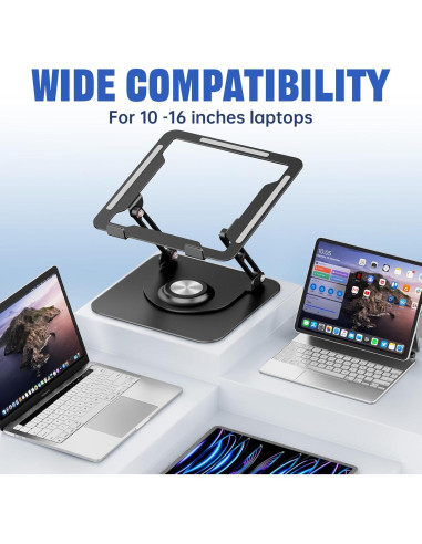 Soporte para Laptop JOYEKY F147 Ajustable 360 Ergonómico
