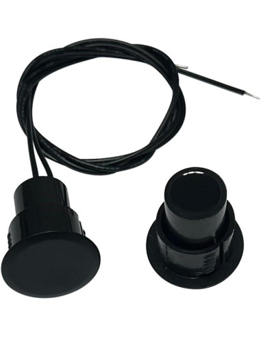 5 Juegos de Contactos Magnéticos NC DSYBJR para Puertas - Negro