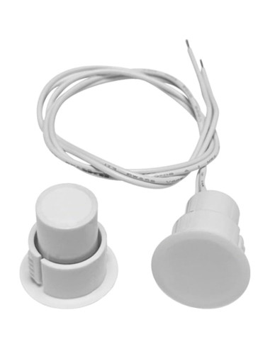 5 Juegos de Contactos Magnéticos NC DSYBJR para Puertas - Negro